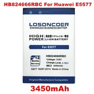 LOSONCOER 3450mAh HB824666RBC Battery Replacement For Huawei E5577 Mobile Phone Battery