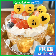 Custom-Made Lettered Round Birthday Candles for 100Th Day First Birthday 70Th Birthday Events -