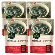 CJ CheilJedang Bibigo Beef Seaweed Soup Meal Kit 500g 4pcs