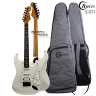 Cravis S-ST1 กีต้าร์ไฟฟ้า ทรง Stratocaster 2 Point Tremolo พร้อมกระเป๋า