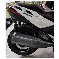 YAMAHA XMAX MUFFLER COVER CARBON EXHAUST COVER EXHAUST CAP EXHAUST SET CARBON PARTS XMAX250