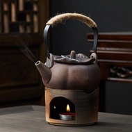 茶壺復古室內家用泡茶壺提梁壺單壺茶杯陶瓷茶爐露營小圍爐煮茶壺