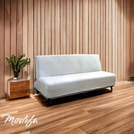 Sarung SOFA BED polos INFORMA elastis size: M n L/Cover SOFA BED stretch