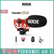 Rode VideoMic GO II Ultracompact Analog/USB Camera-Mount Shotgun Microphone