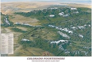 Colorado 14ers Map