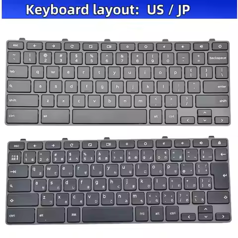 US JP for DELL Chromebook 5190 3100 Keyboard