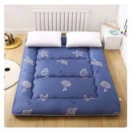 可摺疊榻榻米地板墊柔軟床墊兒童防撞墊(厚度8cm) (Color: 18) 135x200cm