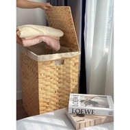 Baskets and clothes bins made of water hyacinth, sedge, etc. code 276 (46x32x57 and 40x28x52)