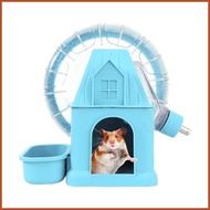 Hamster Running Exercise Wheel Ball Multifunctions Hamster Cage Pet Toy for Hamster Rat Chinchilla Mice Training Pet House tingwsg