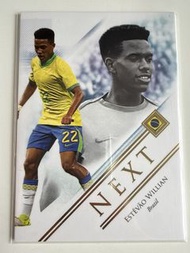 futera unique Estevao Willian Brazil Next Football Card 巴西 新星 伊斯迪方 車路士 chelsea 特厚 白金卡 復古