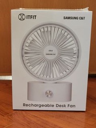 全新Samsung ITFIT Rechargeable Desk Fan