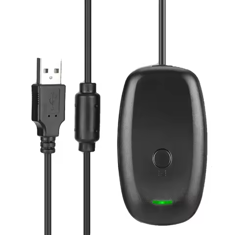 Wireless Gaming Receiver USB Adapter For Xbox 360 Gamepad Controller Transmitter Support PC Win7/8/1