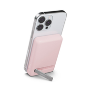 BELKIN MAGNETIC QI 7.5W WIRELESS CHARGING 5K MAH WITH KICKSTAND POWERBANK (MAGSAFE | PD | QC3.0 | 5000MAH | 10W) - PINK