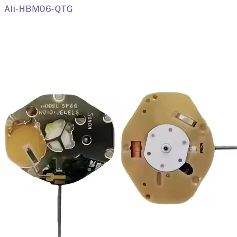 [New] Hot！New 1/3/5Pcs New SP68 Movement 3-Hand No-Date Quartz Movement Watch Parts Sweep Second /Co