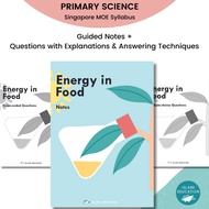 Primary 5/6 Science Guided Notes & Questions: Energy in Food  | More than an Assessment Book