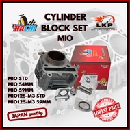 HACHI CYLINDER BLOCK SET MIO STD / MIO 54MM / MIO 59MM / MIO125-M3 STD / MIO125-M3 59MM