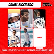 F1 DRIVER PHOTOCARD - DANIEL RICCIARDO