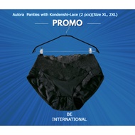 Aulora  Panties with Kondenshi-Lace (2 pcs) (Size XL, 2XL)