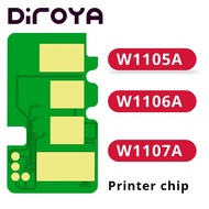 #Blue fantasy# W1105A W1106A W1107A 105A 106A 107A Toner Cartridge Chip forLaser 107 107r 107w MFP 135 135w 137 135a 137fnw 135r 137w Chips