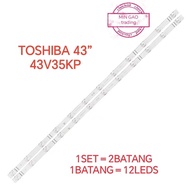 TOSHIBA 43V35KP LED TV BACKLIGHT