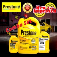 Prestone® Combo Set - Antifreeze + Coolant & Radiator Flush + Cleaner & Radiator Stop Leak