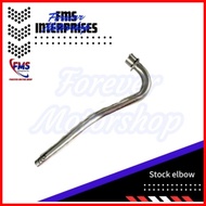 ❐ ∈ ㍿ Stock elbow only xrm125/wave125/wave dash/ wave 110 new stainless