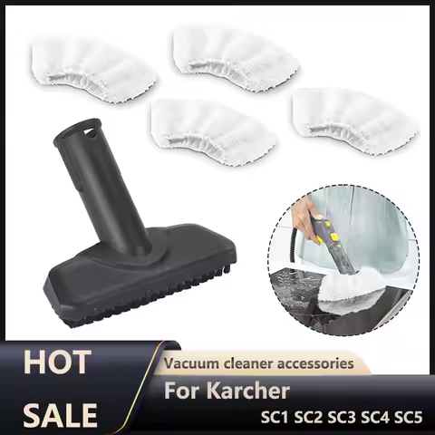 Steam Cleaning Brush Head Compatible for KARCHER SC1 SC2 SC3 SC4 SC5 SC7 Series Steam Cleaner Parts 
