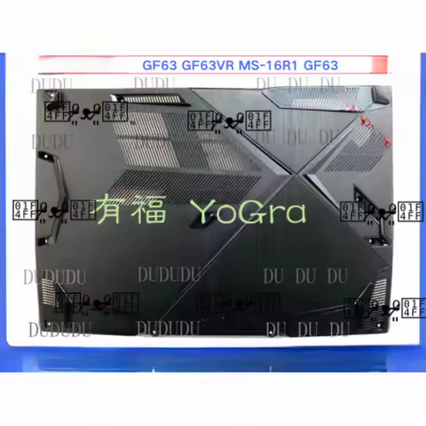 DDD FOR New For MSI GF63 GF63VR MS-16R1 GF63 8RC GF63 8RD Bottom Case D Base Cover+FAN