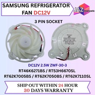 RT46K6271BS / RT53H6670SL / RT62K7005BS / RT62K7050BS / RT62K7110SL SAMSUNG REFRIGERATOR FRIDGE FAN 