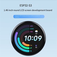 (LTUJH) ESP32 S3 Development Board 1.46inch Round LCD 1.46inch Display 412x412 QMI8658 Sensor/MIC/SD