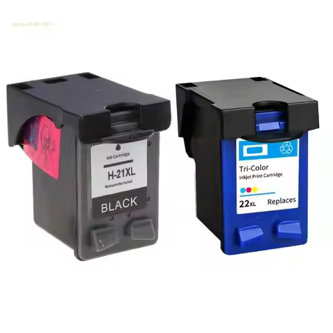 21 22 XL Compatible Cartridge Replacement for HP 21 22 21XL 22XL HP21 Deskjet F2180 F2280 F4180 F220