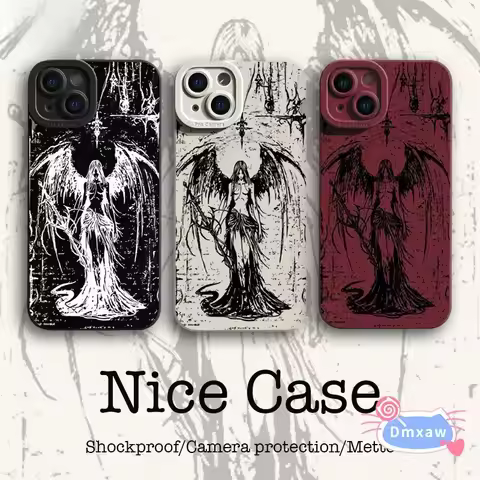 Gothic Style Phone Case For Vivo IQOO Z9 Turbo Z9X Z7X Z7 Z6 Z8X Z3 Z1X Neo 10 9 8 7 Pro 6 5 SE 5s L
