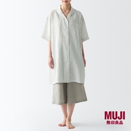MUJI Ladies Lyocell Linen shirt Tunic