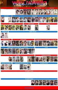 收williamest小卡 图上显示的都收