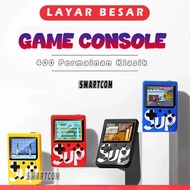 SMARTCOM Game Boy Mini SUP LCD Retro 400 Children's Game Portable Game Box 1 / 2 PLAYER Console Game