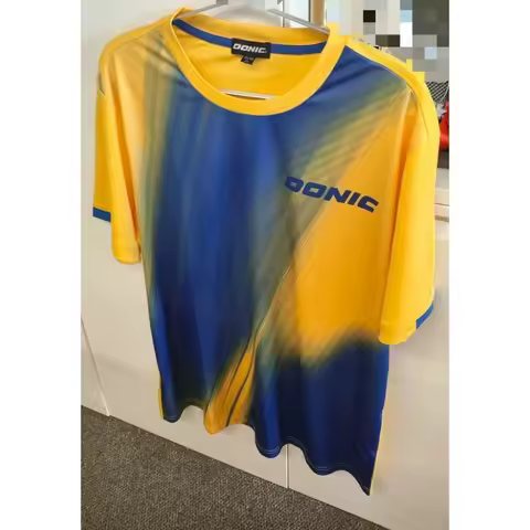 DONIC uniform clothes men women tops tennis badminton running sports polo ZHANGJIKE short sleeve t s
