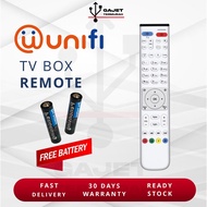 Alat Kawalan Jauh Unifi TV Box Remote white Televisyen Hypptv Unifi Plus Box Huawei