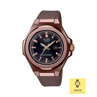 CASIO MSG-S500G-5A / Baby-G / G-MS / Analog / Solar Powered / Date Display / Resin Strap / Brown