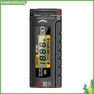 ✿ keepdreaming ✿  Digital Battery Tester Volt Measure Battery Level Detector Battery Checker Battery