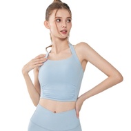 sport bra anti goyang Bra Sukan Perempuan Perempuan Vest Yoga Bra Perempuan Dengan Pad Dada Penguran