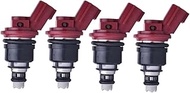 RNMXJ 4Pcs 16600-53J03 A46-00 Fuel Injectors Compatible for Nissan Altima, Infiniti 3.0L Z32 SR20 Se