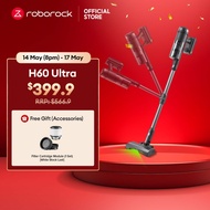Roborock 210AW Cordless Vacuum Cleaner H60 Ultra | Anti-Tangle | Green Light Dust Detection EU 2 Pin