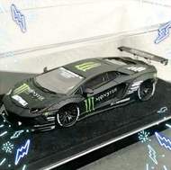 LB 1:64 Lamborghini Aventador LP700(Monster/Matt Black/Limited:999pcs