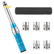 【yves_service】Spoke Torque Wrench 2-10 NM Motorcycle Spoke Wrench Set Steel Torque Wheel Spoke Spann