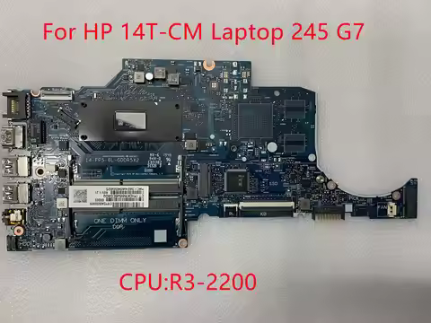 HP 14-CM Motherboard 6050A2983601-MB-A02 14-FP5-6L-GDDR5X2 For HP 14T-CM Laptop 245 G7 Motherboard 1
