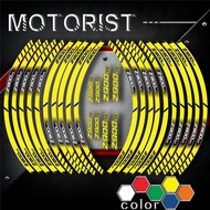 Promotion New Style Kawasaki Z900RS Dedicated Color Reflective Rim Sticker 3M Rim Sticker Steel Rim 