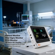 Hospital First Aid Transit Portable ECG Monitor Patient Monitor Life Symbol Monitor ECG/RESP/NIBP/PR