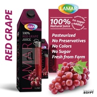LAMAR RED GRAPE NATURAL JUICE 100% (1Liter) NEW STOCK EXP. 11/2025