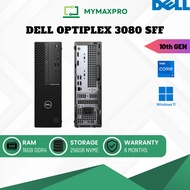 PC i5 / i7 Dell Optiplex 3080 SFF Intel Core (10th Gen) / 16GB RAM / 256GB NVME / Win 11 Home (Refur