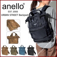 ok.good Anello แท้ 100% Nylon Urban Street backpack water resistant กระเป๋าเป้สะพายหลัง ผ้าไนล่อนกันน้ำ ของแท้100% *แถมตุ๊กตาพวงกุญแจ